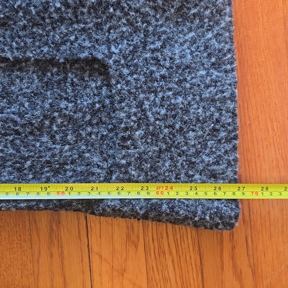 Vintage Italian Wool Blend Open Front Cardigan Sweater Neutral Cozy Size M - Picture 13 of 14